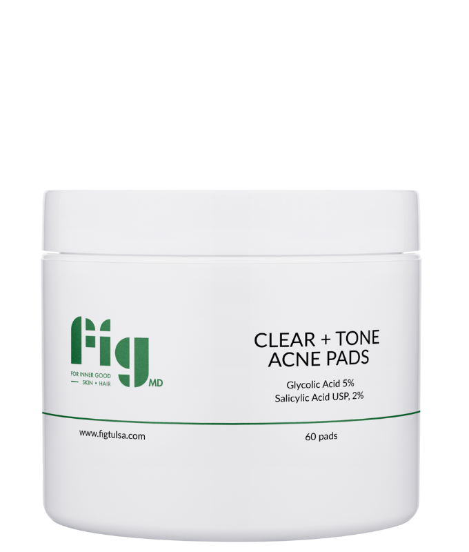 Fig MD Clear + Tone Acne Pads